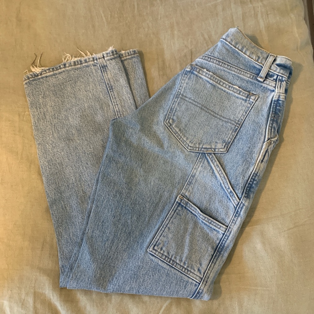 A&F Light Blue Denim Jeans